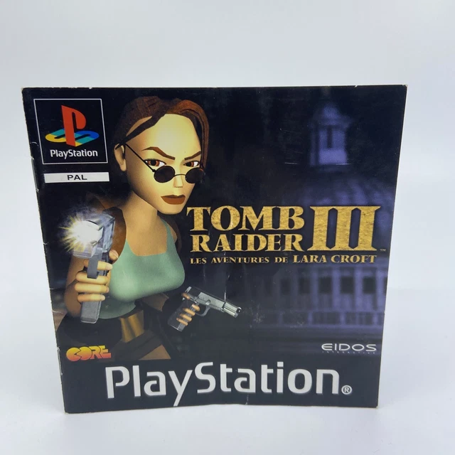 Notice Seule Tomb Raider La Révélation Finale PS1 - Bon état