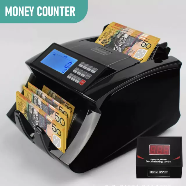 Money/Bill Notes Counter Australian Auto Counting Machine