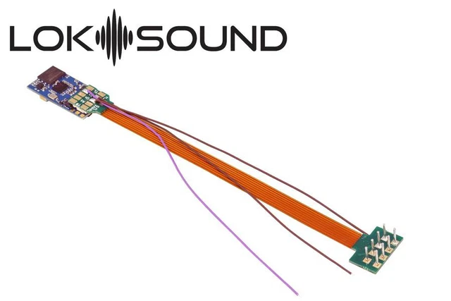 Decoder DCCMMSXM4 Decoder Locomotiva ESU LokSound 5 DCC MSX - Modello Vuoto ESU-58410, Nuovo E Sigillato Decoder ESU LokSound 5