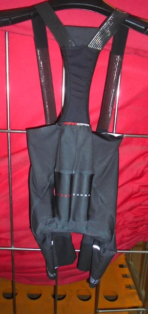 Castelli Free Aero Pro Men's Bib Short Size Large DARK GRAY/WHITE  ! 3