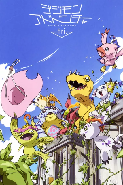 Digimon Adventure Tri Anime Yagami Hikari Tailmon Wall Home Decor - POSTER  20x30