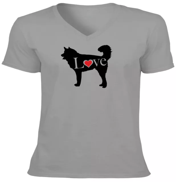 Alaskan Malamute Dog Unisex Mens Women T-Shirt Mountain Malamute Silhouette Tee