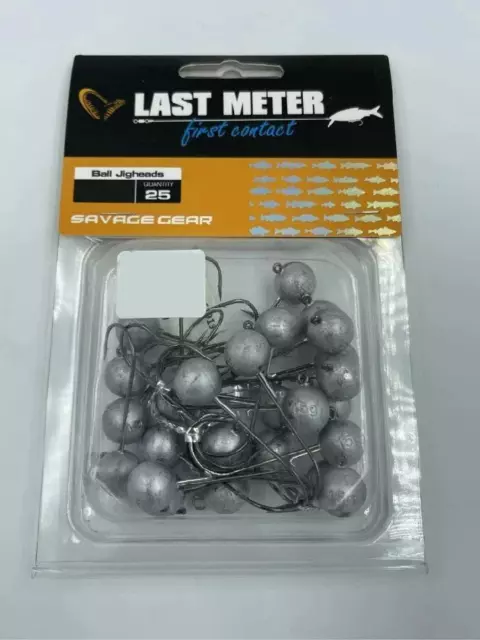 Savage Gear Ball Jighead Gr. 4/0 15g 25 Stück Jig-Köpfe Bulk XXL Packung