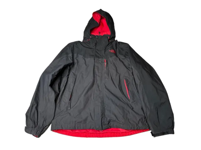 The North Face Mens S HyVent Varius Guide Waterproof Shell Rain Jacket Black