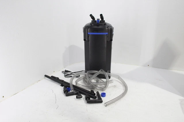 AMOSIJOY 660GPH 2500L Ultra Quiet Canister Filter 3 Stage External for Aquarium