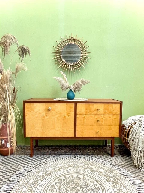 60ER JAHRE MID Century Kommode Anrichte Sideboard Vintage 50Er Alt ...
