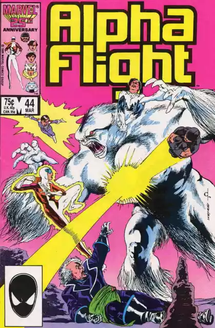Alpha Flight (1st Series) #44 VF/NM; Marvel | Bill Mantlo - we combine shipping