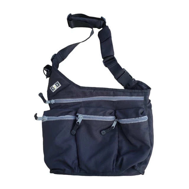 Genuine Original Diaper Dude Bag Ergonomic for Dads Compartmentalized Black