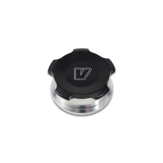 Vibrant For 1.5in OD Aluminum Weld Bungs w/ Polished Aluminum Threaded Cap