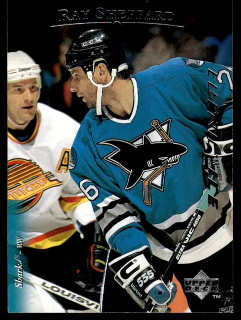 1995-96 Upper Deck Electric Ice Ray Sheppard San Jose Sharks #348 R4