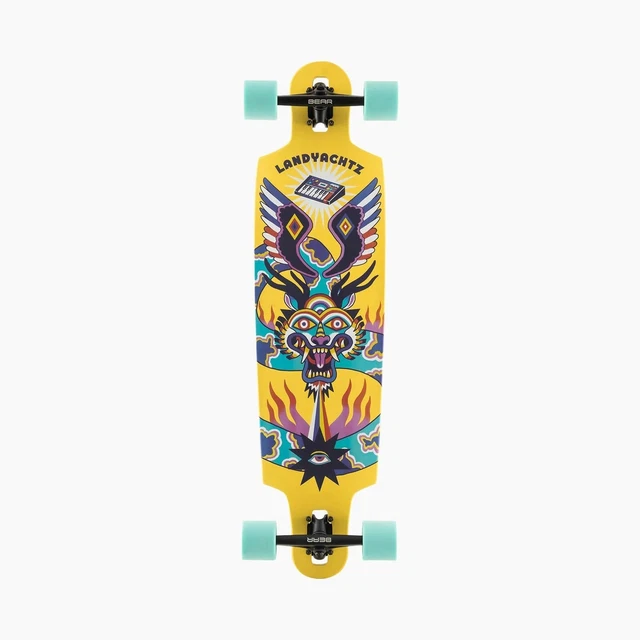 Landyachtz Drop Cat 38 Journey skateboard longboard complete