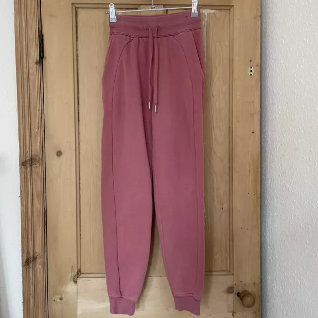 LULULEMON SCUBA HIGH Rise Joggers Fleece 27” Pink W5CVAS Size 0 UK 4 XS XXS  £27.98 - PicClick UK