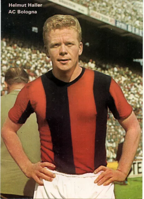 Helmut Haller - Aral Bergmann Sammelbild WM 1966 - AC Bologna - ungeklebt