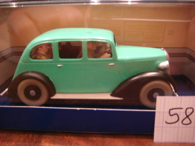 Tintin - Editions Atlas - N° 58 La voiture des gansters Tintin en Amérique neuf