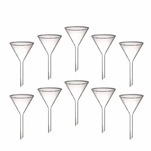 Funnel Borosilicate Glass 60mm Funnel 10-Pack TN LAB