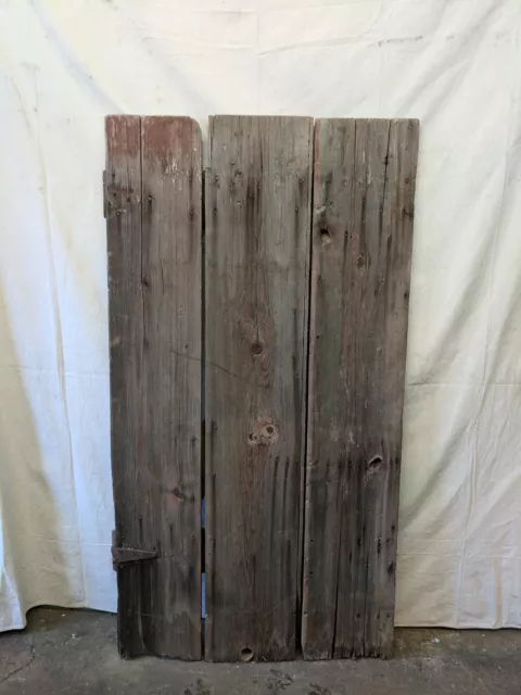 Reclaimed Wood Barn Door Sliding Barn Door Vintage Lumber Hinged