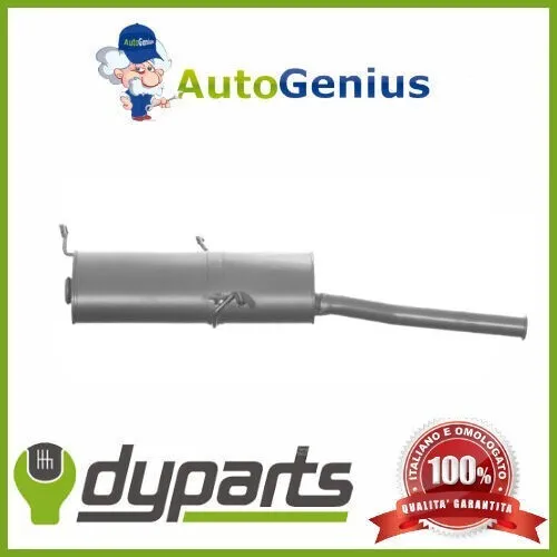 MARMITTA SILENZIATORE POSTERIORE CITROEN XSARA Break N2 1.6 16V 2000>2005 20662