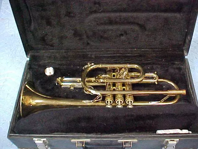 Vintage Mercedes II Cornet by Vincent Bach, Excellent Condition!