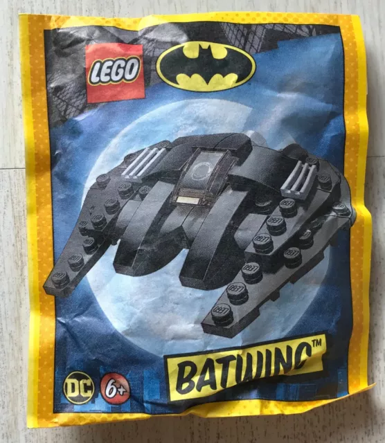 Polybag Figurine Minifigure  Lego Dc Comics Batman Foil 212329 Batwing