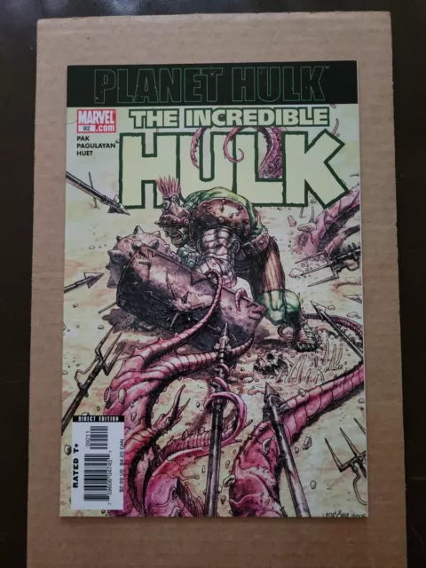 Incredible Hulk #92 NM+ 1st App Red King 1st App Miek 1st App Caiera Marvel 2006