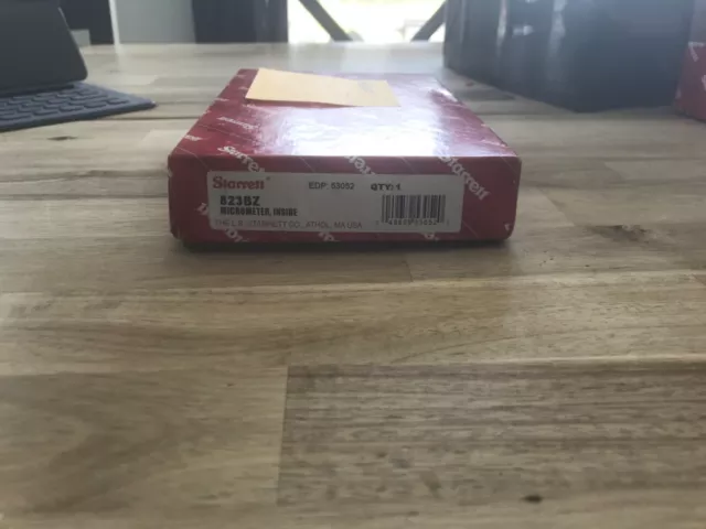 Starrett 823BZ Micrometer, Inside - New in Open Box