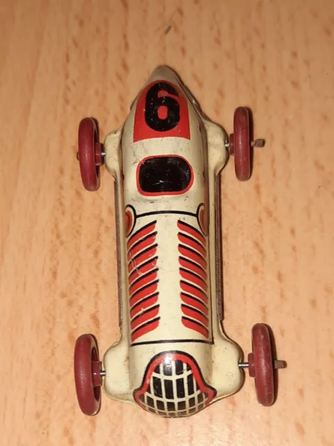 Penny Toy Blechspielzeug Alt RENNWAGEN