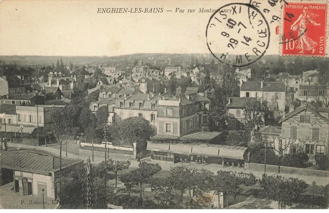 95 Enghien Les Bains #Mk33175 Vue Sur Montmorency