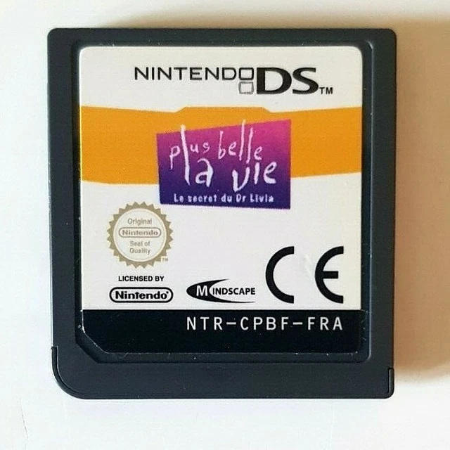 Jeu Nintendo DS : Livret Plus Belle La Vie Le Secret Du Dr Livia - Très Bon état
