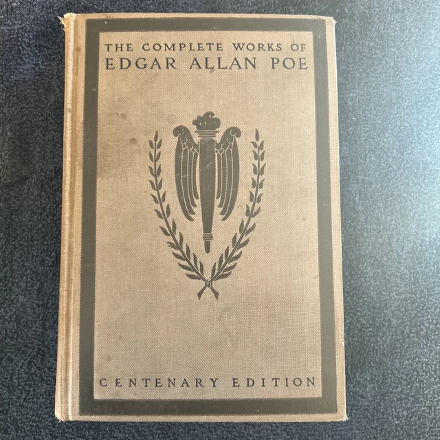 DIE KOMPLETTEN WERKE von Edgar Allan Poe 1903 Centenary Edition Band 5 EUR 9,19 PicClick DE