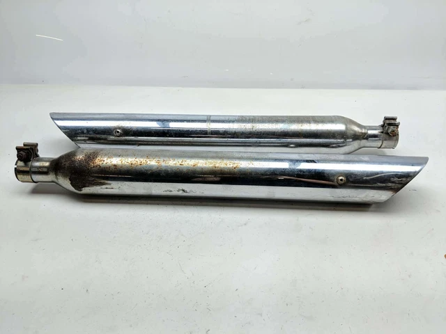 08 Harley Ultra Classic Electra Glide FLHTCUI Exhaust Pipe Muffler Silencer Can