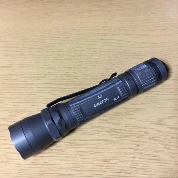 Surefire A2 AVIATOR green Flashlight USED JP