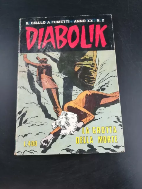 Diabolik Anno XX N. 2 - La grotta della morte - Ed. Astorina