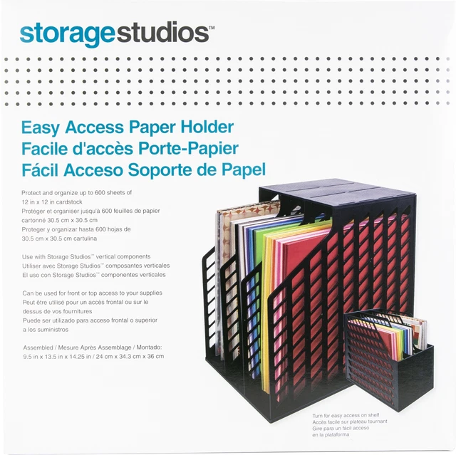 Soporte de papel de fácil acceso Storage Studios-14,25""X9,5""X13,5"" -CH92579