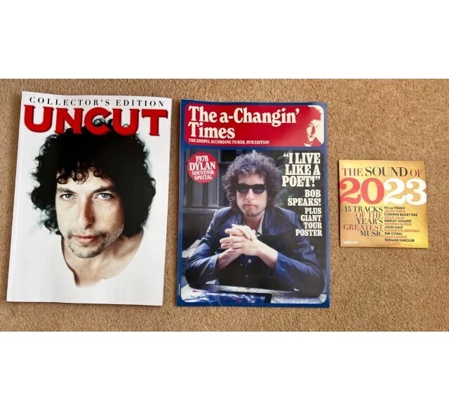 UNCUT MAGAZINE JANUARY 2024 Bob Dylan Review of 2023 + CD Subscriber