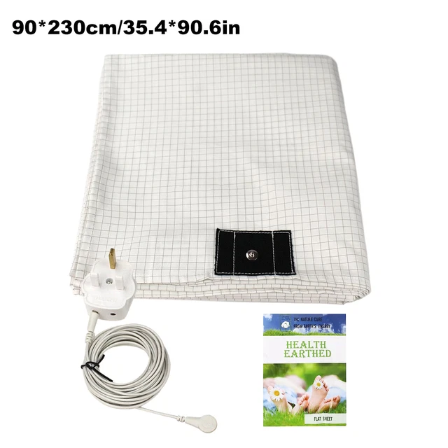 EARTHING BED SHEET Grounding Conductive Sheet Grounding Cord for Better