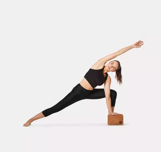 ECO Friendly Cork Yoga Block Organic Yoga Exercise Accessory Brick Thickness