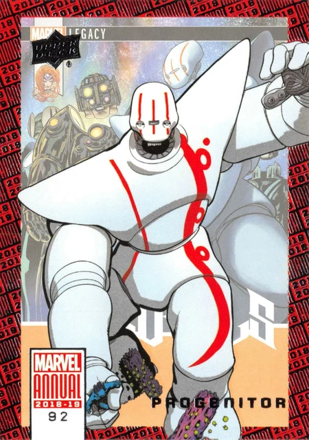 PROGENITOR / 2018-2019 MARVEL ANNUAL (Upper Deck) BASE Trading Card #92