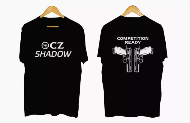 RARE CZ Shadow T-Shirt Sz USA S-5XL CZ 75 Shadow Ready Competition T-Shirt