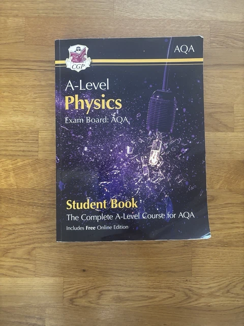 AQA A LEVEL Physics Student Book Years 1 and 2 by CGP Books £31.87 ...