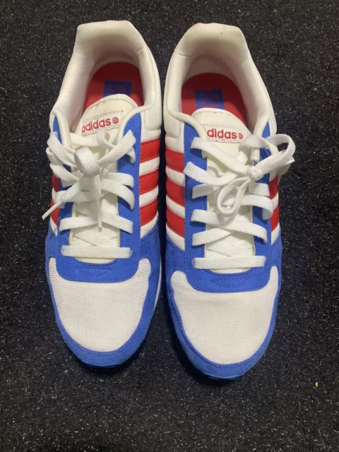 ADIDAS NEO CITY Racer Mens Lace Up Trainers Size UK 9 55.00