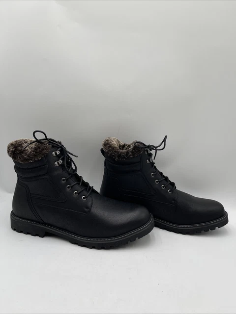 GBX MEN S 6 Griff WP SR Soft Toe Work Boots 135861 Black Leather Size 9.5M 44.99 PicClick