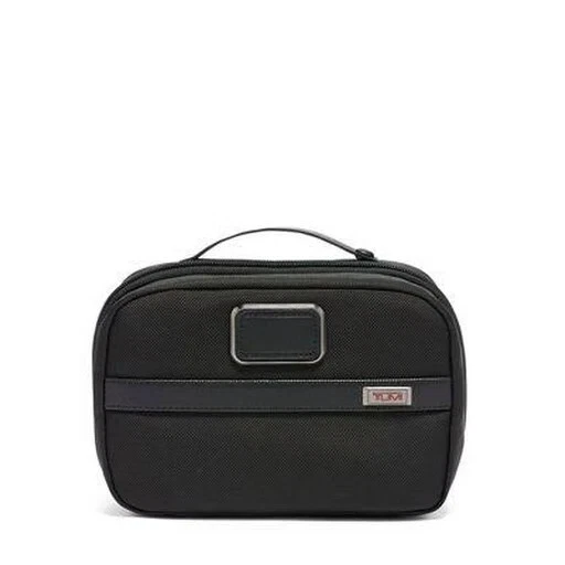 NEW Tumi Alpha 3 Split Travel Kit Toiletry DOP MENS Travel Luggage Bag MONO