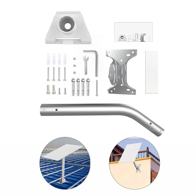Support De Tuyau Pour Mât D'antenne Starlink - Supports Pour Antenne Satellite - Réglable En Forme De