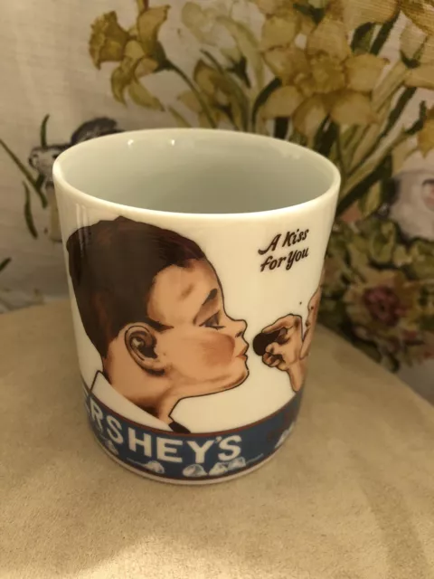 Vintage 1979 Hershey’s Chocolate Kisses A Kiss for You Coffee Mug Cup 2