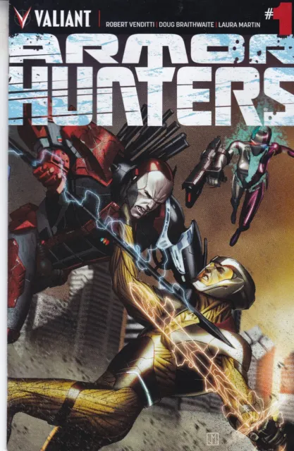 Valiant Comics Armor Hunters #1 June 2014 Fast P&P Same Day Dispatch X-O Manowar