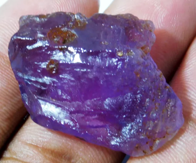 Flawless Natural Purple Yellow Ametrine 62.40 Ct Untreated Certified Gemstone