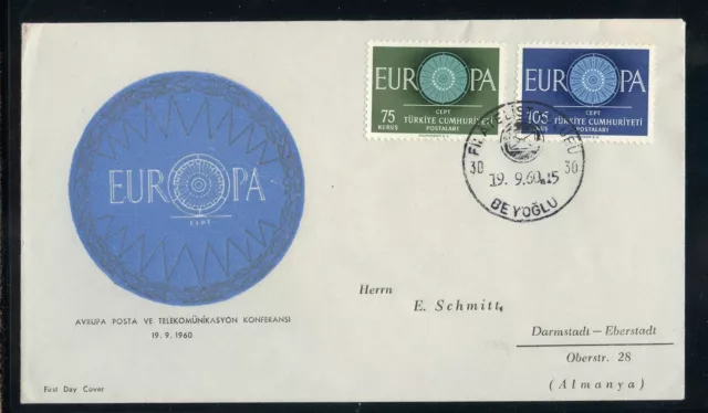 TÜRKEI Nr.1774-1775 SCHMUCK-FDC EUROPA-CEPT ME 80,-++ !!! (129619)