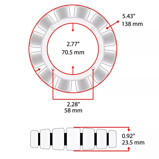 Complete Stator w/ Connectors fits Kohler 2808502S 28-085-02-S 2808502 2