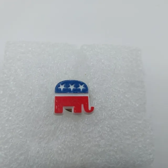 RNC Republican GOP Elephant Lapel Pin Souvenir Collectible Political Plastic