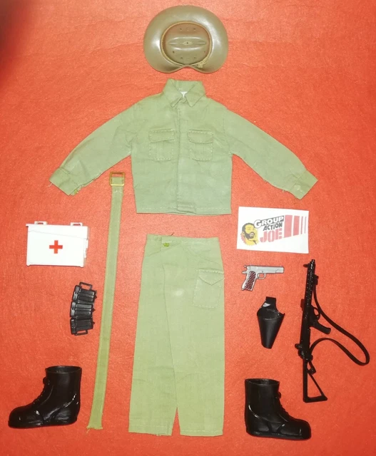 Tenue Vintage Action Joe GI JOE 1975 – Accessoires/vêtements Hasbro Ceji Arbois
